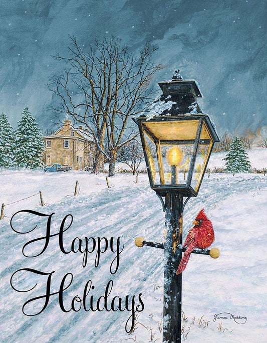 Posterazzi Collection Happy Holidays Poster Print by James Redding (14 x 11)