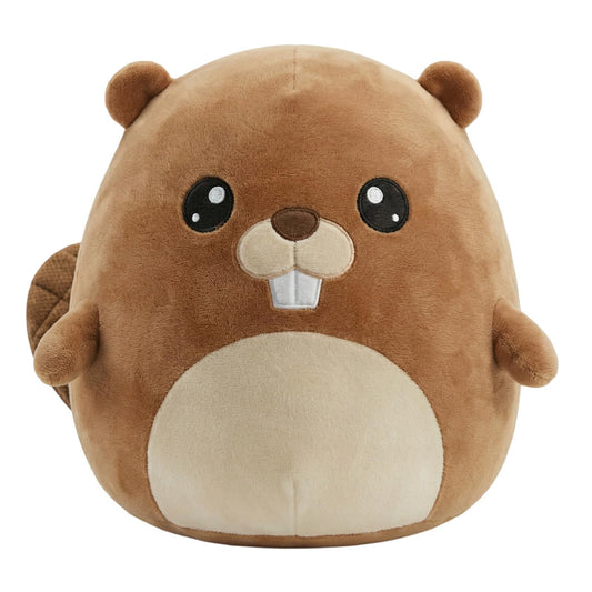 Kojxou 9.8 Inch Beaver Plush,New Year Ornament for Home Store Tabletop Decor