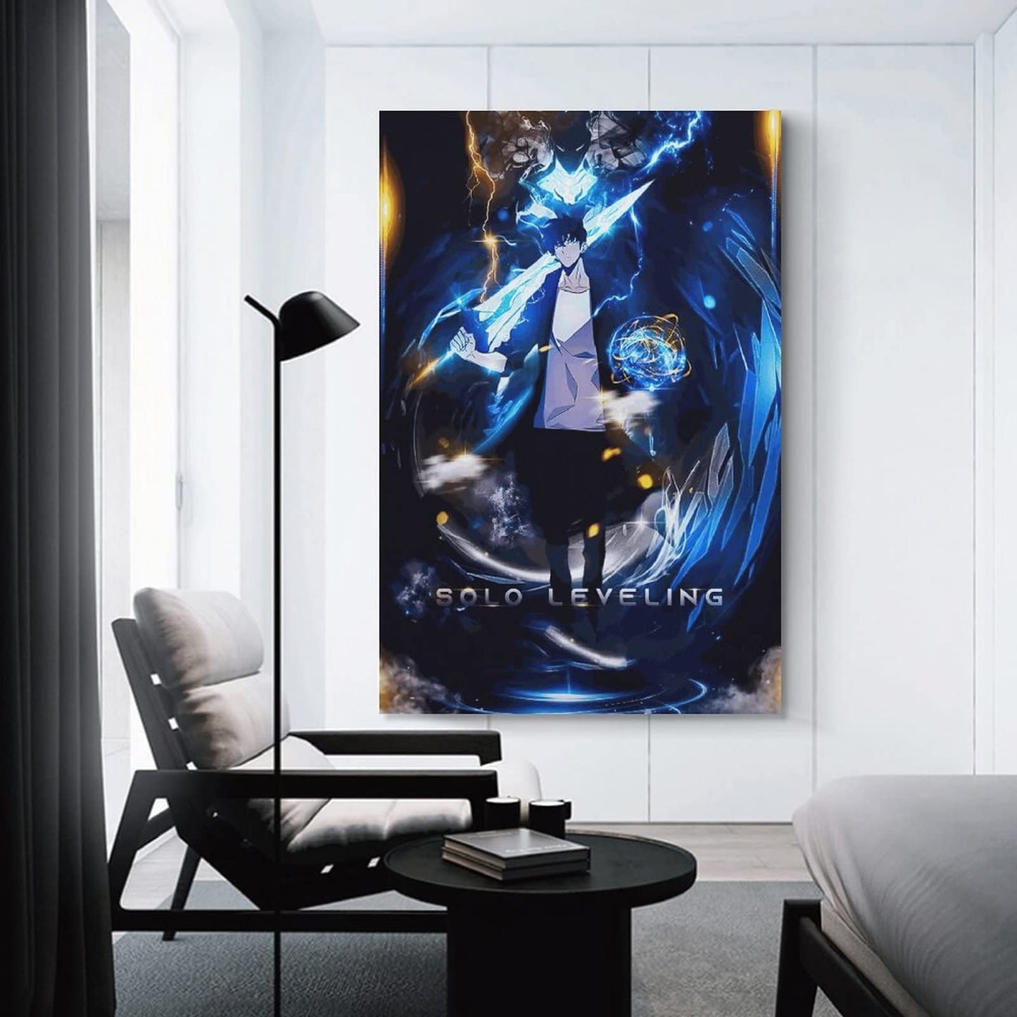 SIPMAN Solo Leveling Anime Canvas Print Home Decorations Posters For Room Aesthetic Wall Art Poster Unframe 12x18inch(30x45cm)