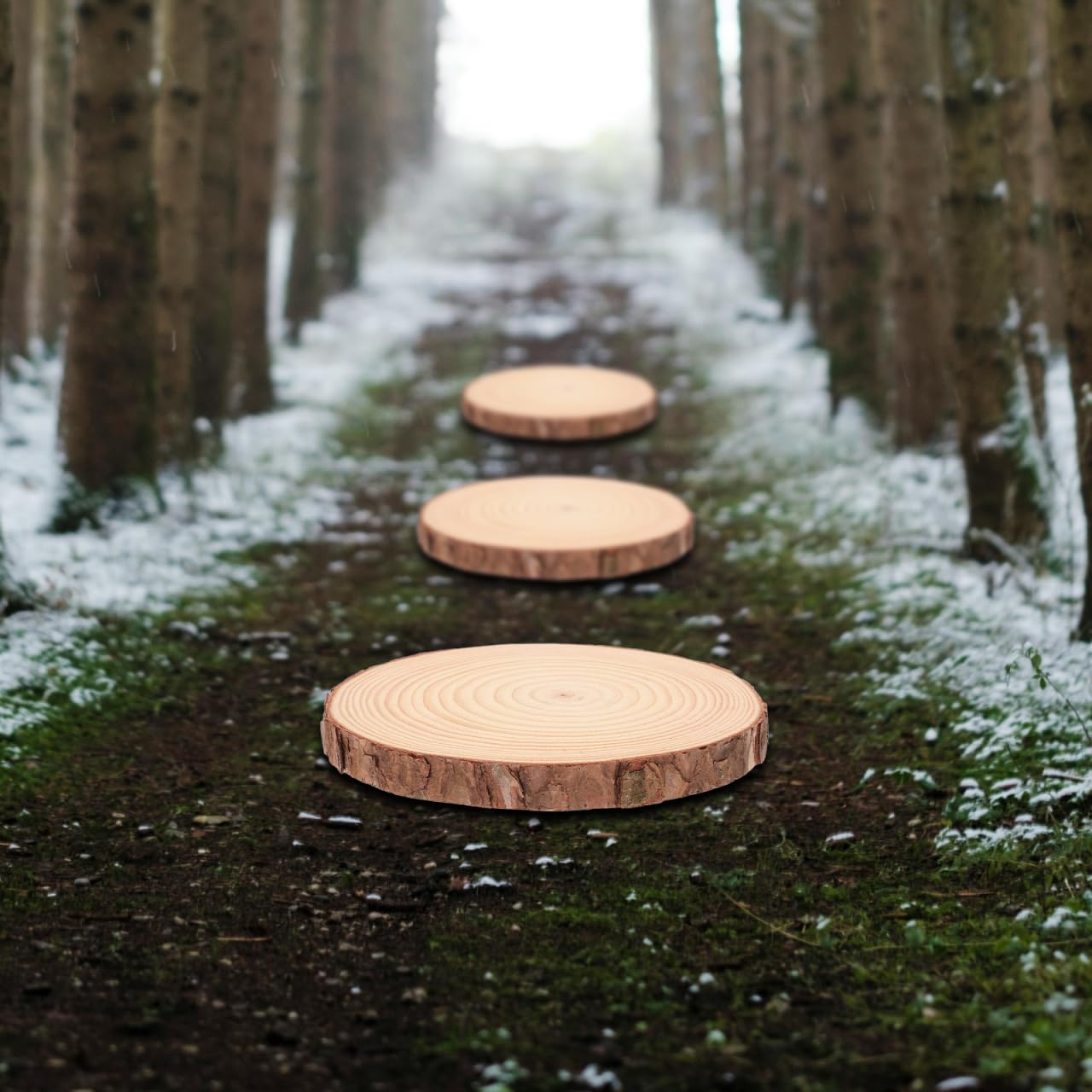 KESYOO 3pcs Garden Stepping Stones Outdoor Walkway Patio Stones for Landscape Decor