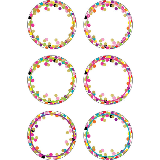 Teacher Created Resources Confetti Accents (TCR5882)