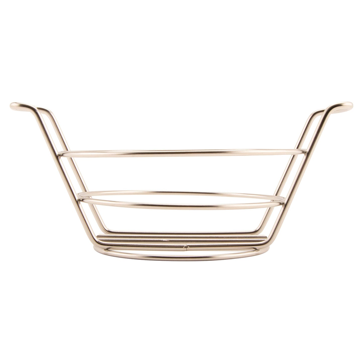 7" Stainless Steel Round Basket with Handles, Clipper Mill by GET 4-22784 (Qty,1)