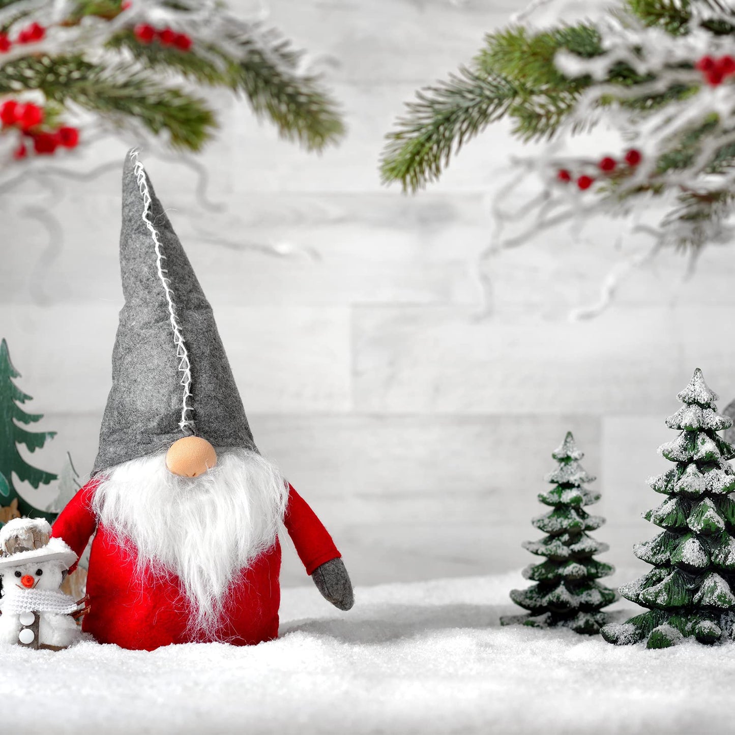 Syhood Christmas Fake Snow for Crafts Glitter Fake Snow Village Artificial Powder Decoration Artificial Plastic Powder Christmas Tree Decorations Village Winter Displays Supplies(500 g,White)