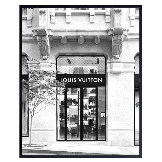 Glam Wall Art For Women 11x14 - Luxury Wall Art, Fashion Wall Decor for Womens Home Decor - Design Art for Living Room, Bedroom - Gift for Fashionista Woman - Haute couture Picture Print