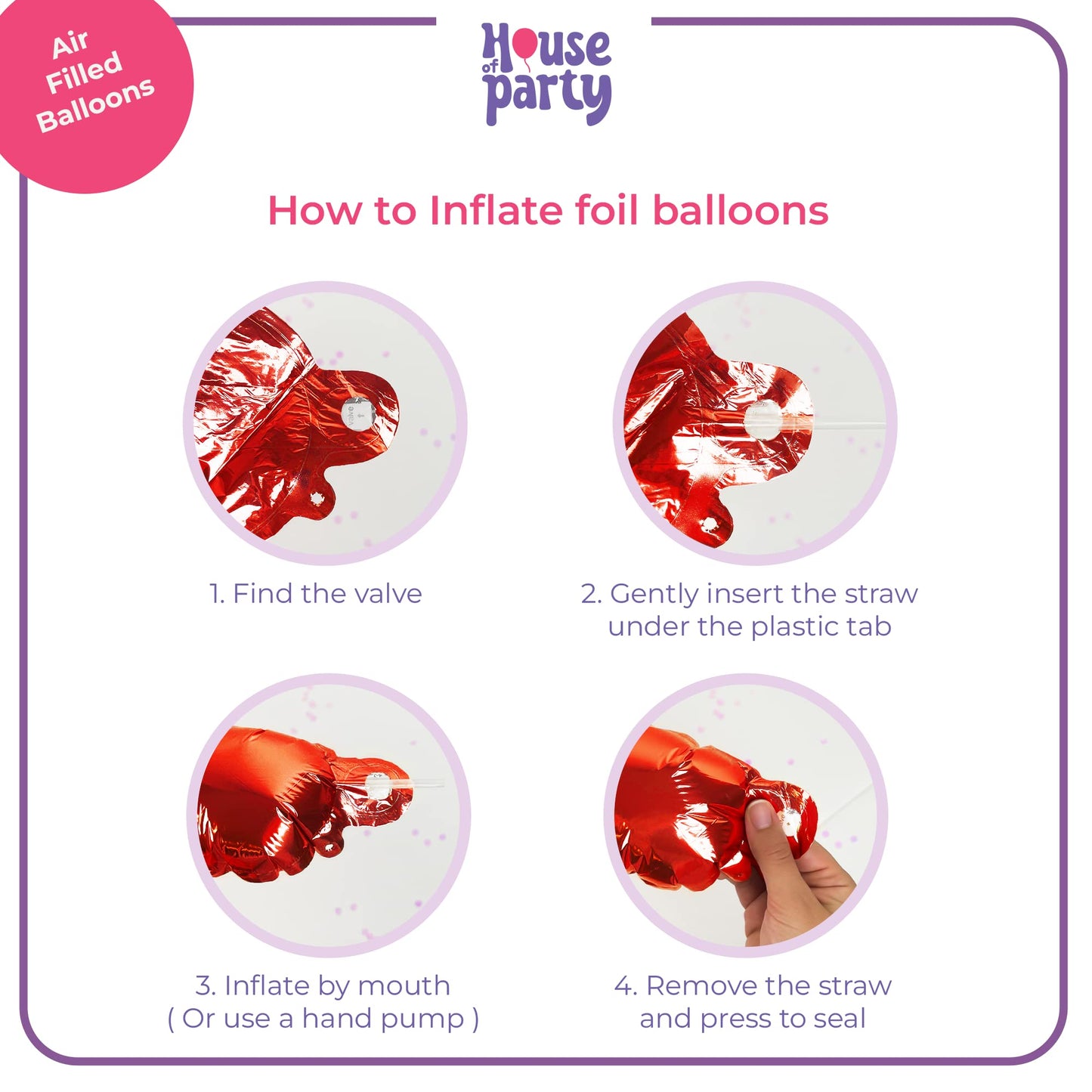HOUSE OF PARTY Christmas Balloons Arch Kit - Christmas Balloons Decorations Red, Teal, White with Candy Cane | Mylar Balloons with Candy Cane for Xmas Decoration