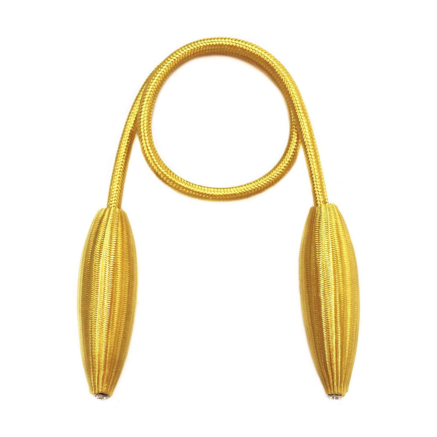 SWTOOL 2-Pack Curtain Holdbacks Curtains Tiebacks Home Decorative Window Drape Twist TieBacks Random Modelling Curtain Holdbacks (Gold)