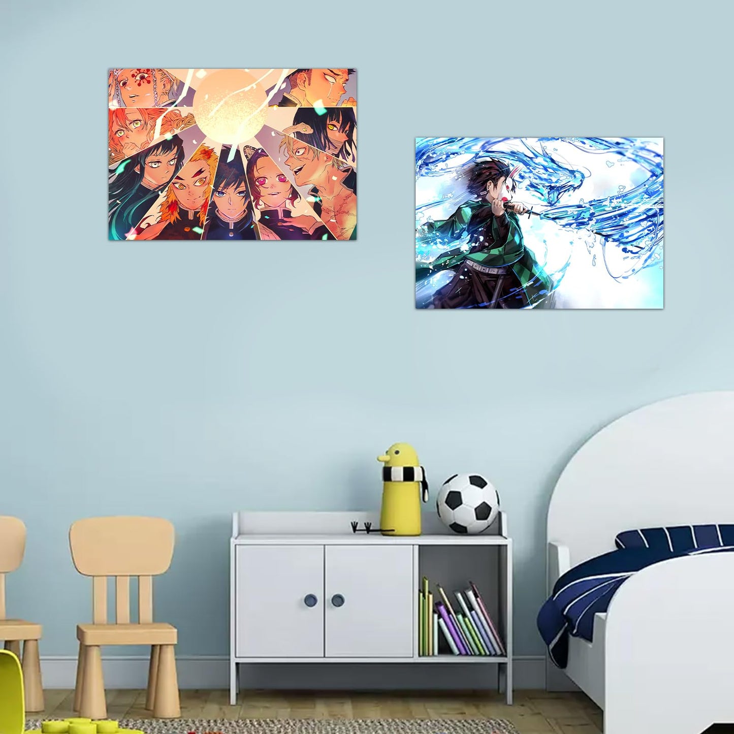 Babymiu Anime Wall Poster 8-Pack 11.5 x 16.5 INCH,Anime Gifts Merch Party Supplies Unframed Version HD Printing Poster for Room Club Wall Art Decor.