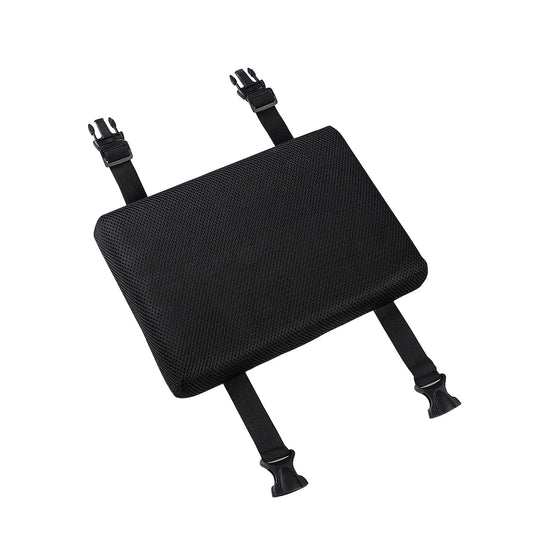 BXT Saddle Stool Cushion Pads, Bench Rectangular Stool Seat Cushion Rectangle Chair Pad Seat Covers with Buckle Strap for School Kitchen(Black)