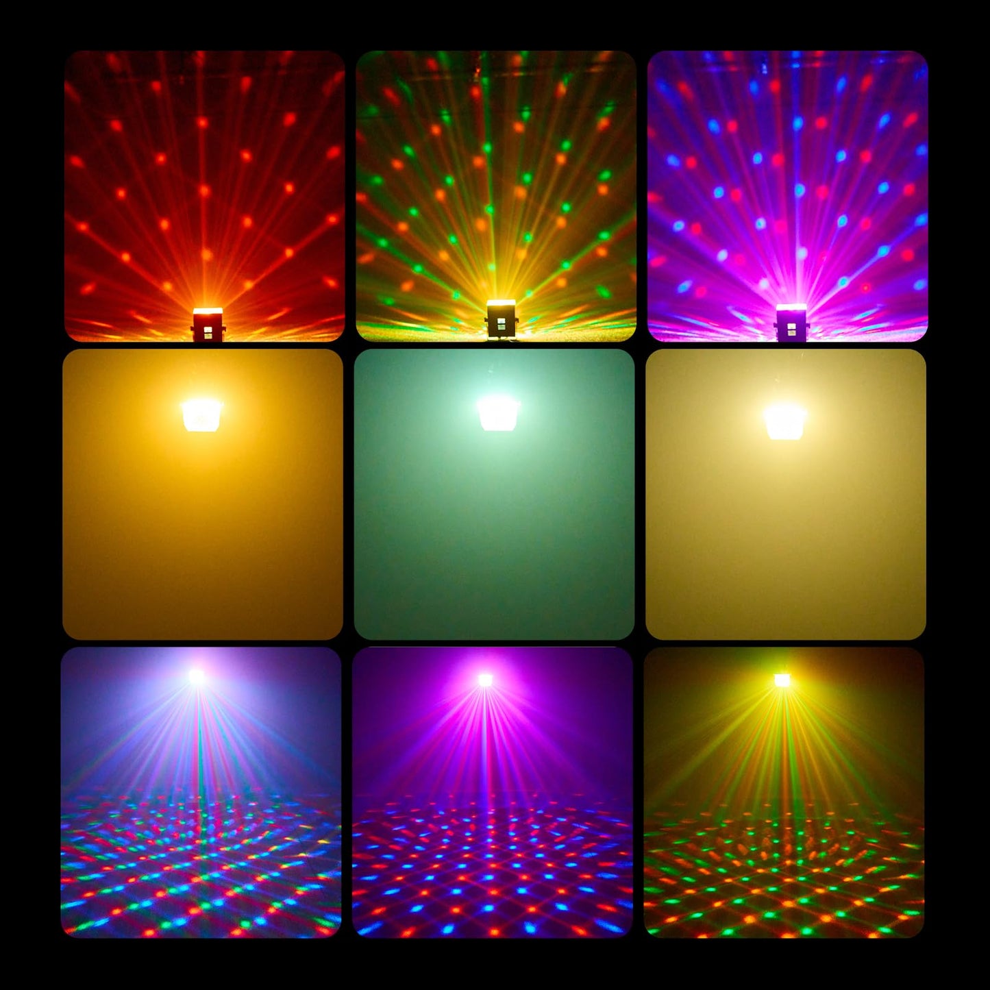 Party Lights Disco LED Light Sound Activated with Remote Control LED Strobe Mood Lighting for Home Room Dance Parties Christmas Halloween Birthday