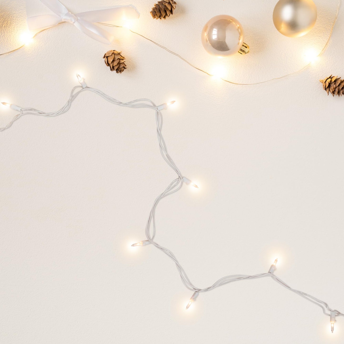 Northlight Mini Incandescent Christmas Lights - Clear - 4' White Wire - 20ct