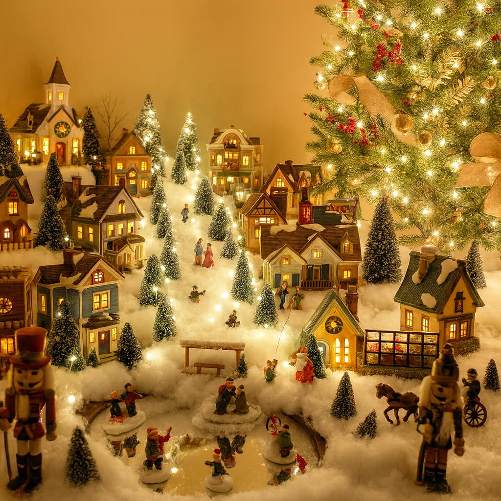 Christmas Fake Snow Decor, Fluffy Artificial Snow Fake Snow Decoration, Flame Resistant Indoor Cotton Snow Blanket for Xmas Village, Nativity, Xmas Tree, Crafts, Photo Prop, Xmas Decorations (5.6OZ)