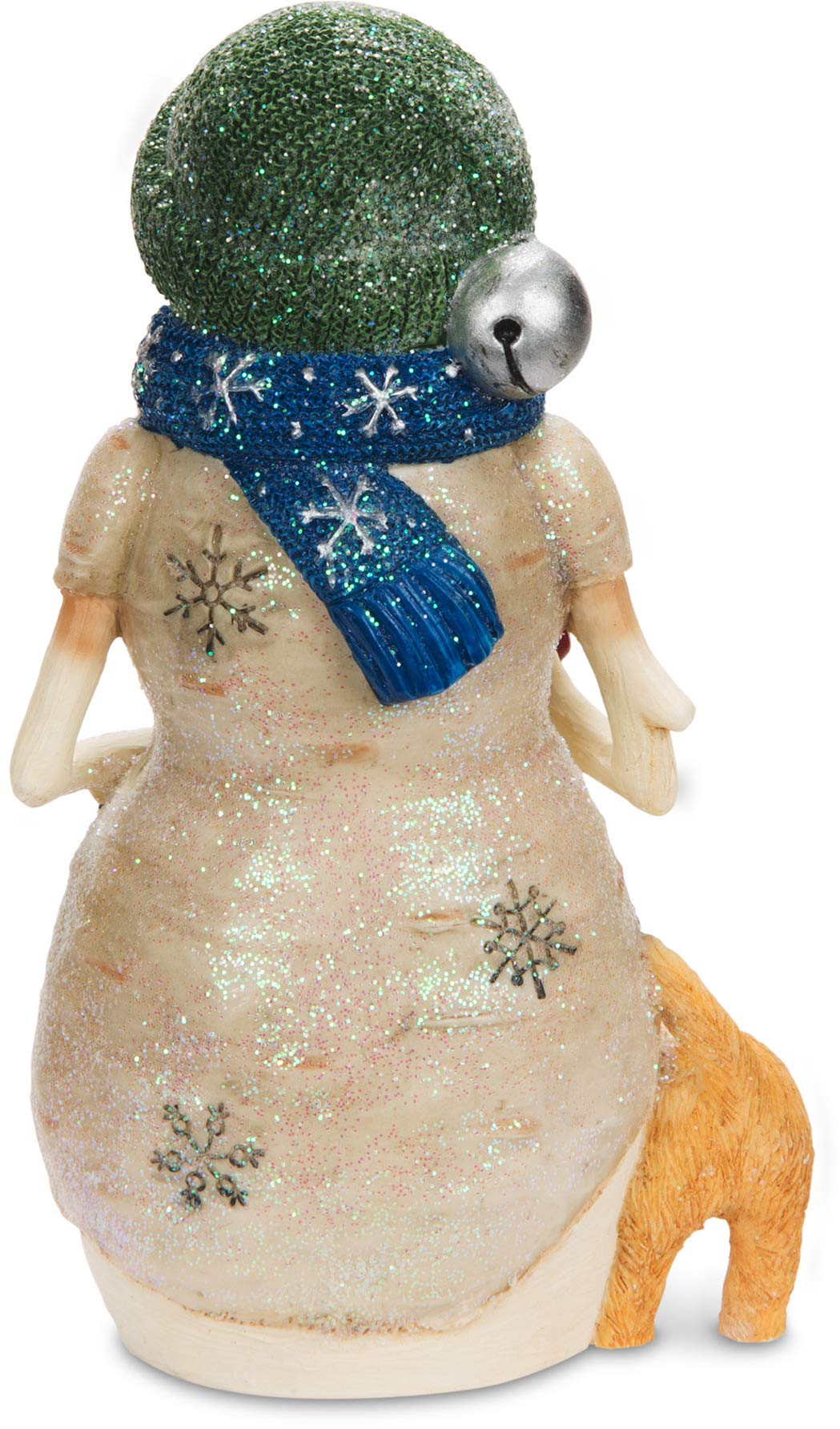 Pavilion Gift Company The Birchhearts Friends Forever Snowman Figurine with Puppy, 4.5", White