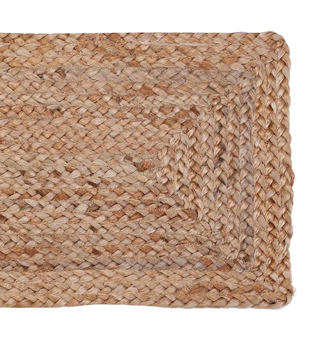 Savi Home Farmhouse Jute Burlap Table Runner 36 Inches Long, Organic Eco-Friendly Rustic Vintage Dining Table Runner, 13x36 Natural Jute Braided Table Runner