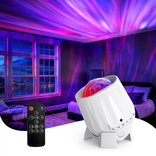 Twelvetooo Northern Lights Projector, Galaxy Projector Night Light with Remote Control& Timer Function, Sleep Aid, Aurora Ceiling Projector Light for Bedroom Decor, Christmas Gift for Kids, Adults