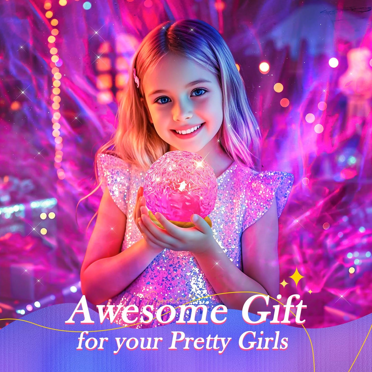 Ambient Lighting, 216 Modes Mood Lighting, 3-in-1 Sunset Lamp & Ocean Lamp & Northern Lights Projector with Remote, Mothers Day Gift Ideas, Room Lights for Bedroom,13 Year Old Teen Girl Gifts