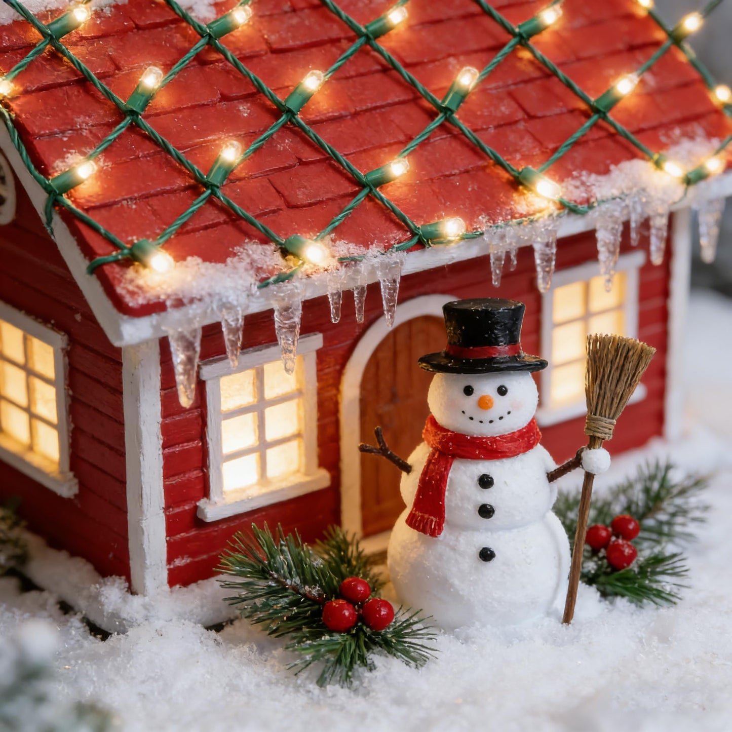 Christmas Net Lights(Warm White - Breathing, 6x4FT), 70 Count Mini LED Fairy String Lights, IP68 Waterproof for Outdoor Indoor Holiday Party Patios Wedding Valentines Day Halloween Xmas Decor, 5MM
