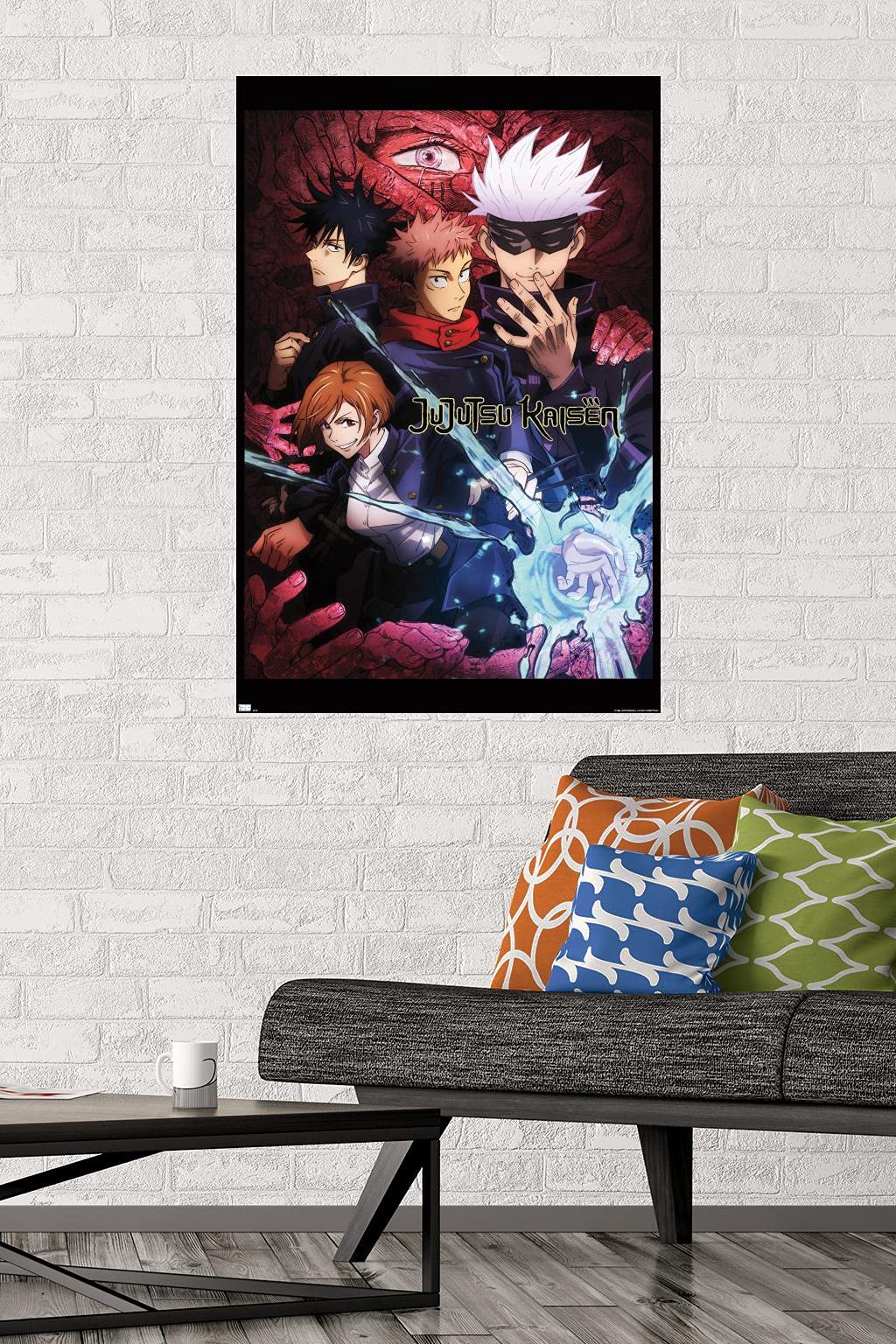 Jujutsu Kaisen - One Sheet English Wall Poster, 34L" x 22.4W", Unframed Version