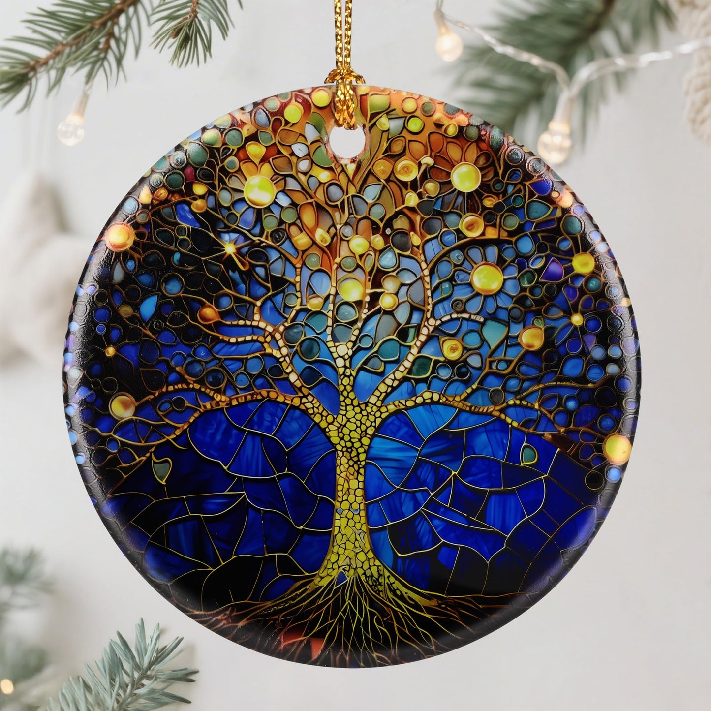 Tree of Life Ornament – Christmas Ornament, Christmas Tree Decor, & Perfect Holiday Decor | Housewarming Gifts, Gifts for Mom and Women