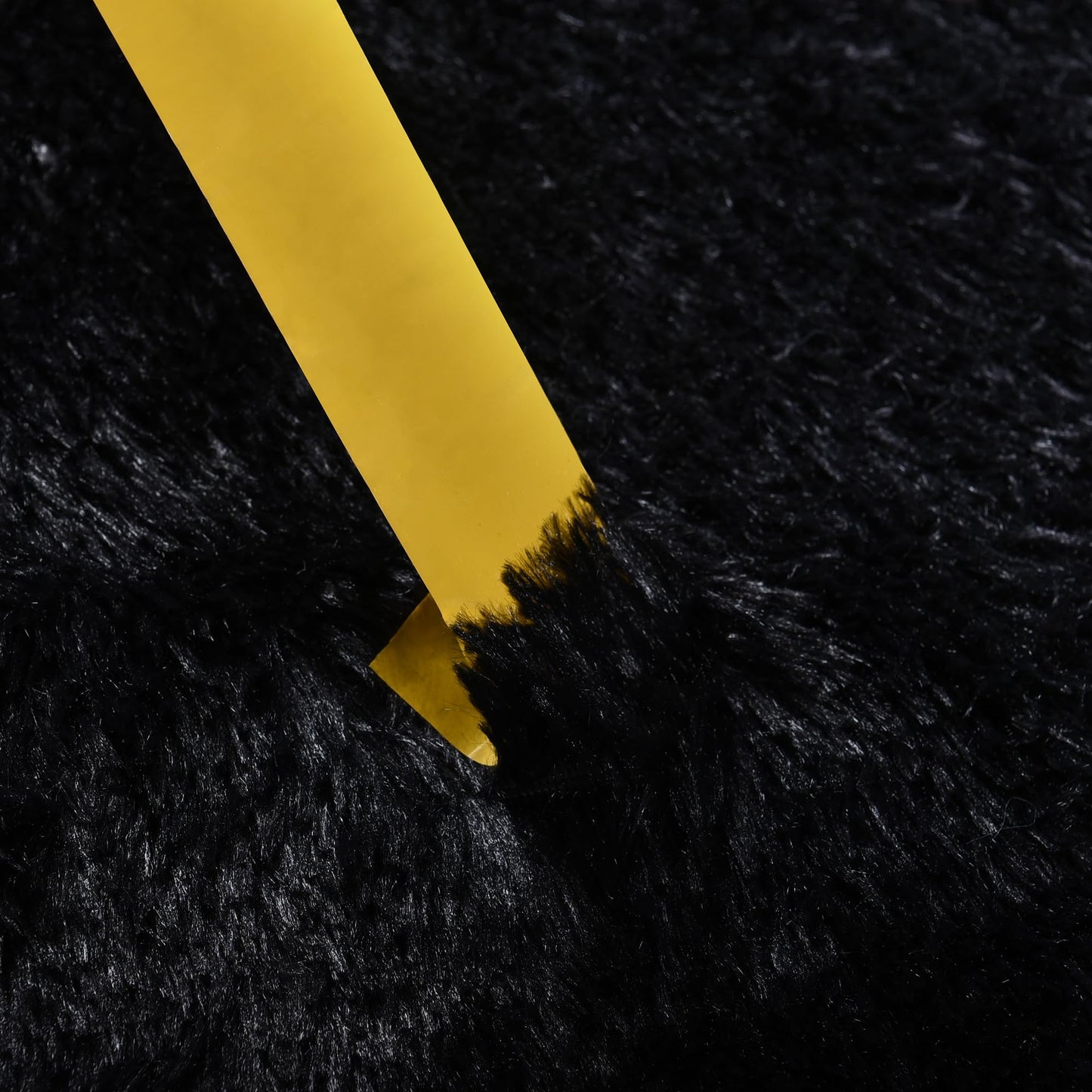 Quntue Small Black Area Rug, 2x3 Rug for Bedroom Shaggy Throw Rugs for Dorm Rug, Soft Shag Carpet for Kids Room, Plush Comfy Fluffy Bedside Rug for Home Decor Aesthetic