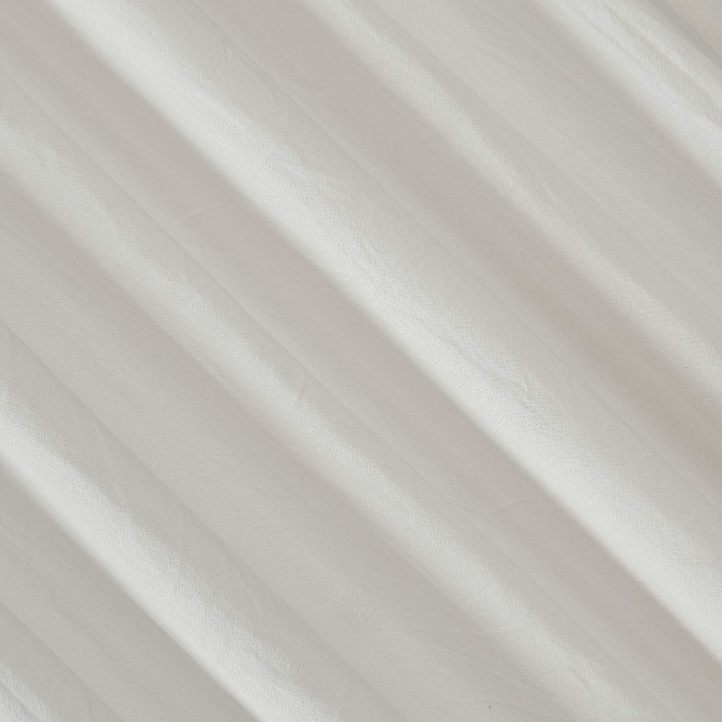 Archaeo - 56538 Washed 100% Cotton Twist Tab Curtain, 52" x 95" Panel, Cream