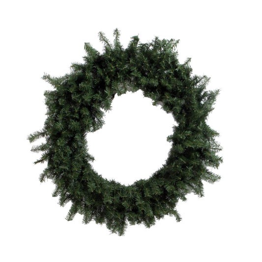 Vickerman 12" Canadian Pine Artificial Christmas Wreath, Unlit - Faux Pine Christmas Wreath - Seasonal Indoor Home Decor