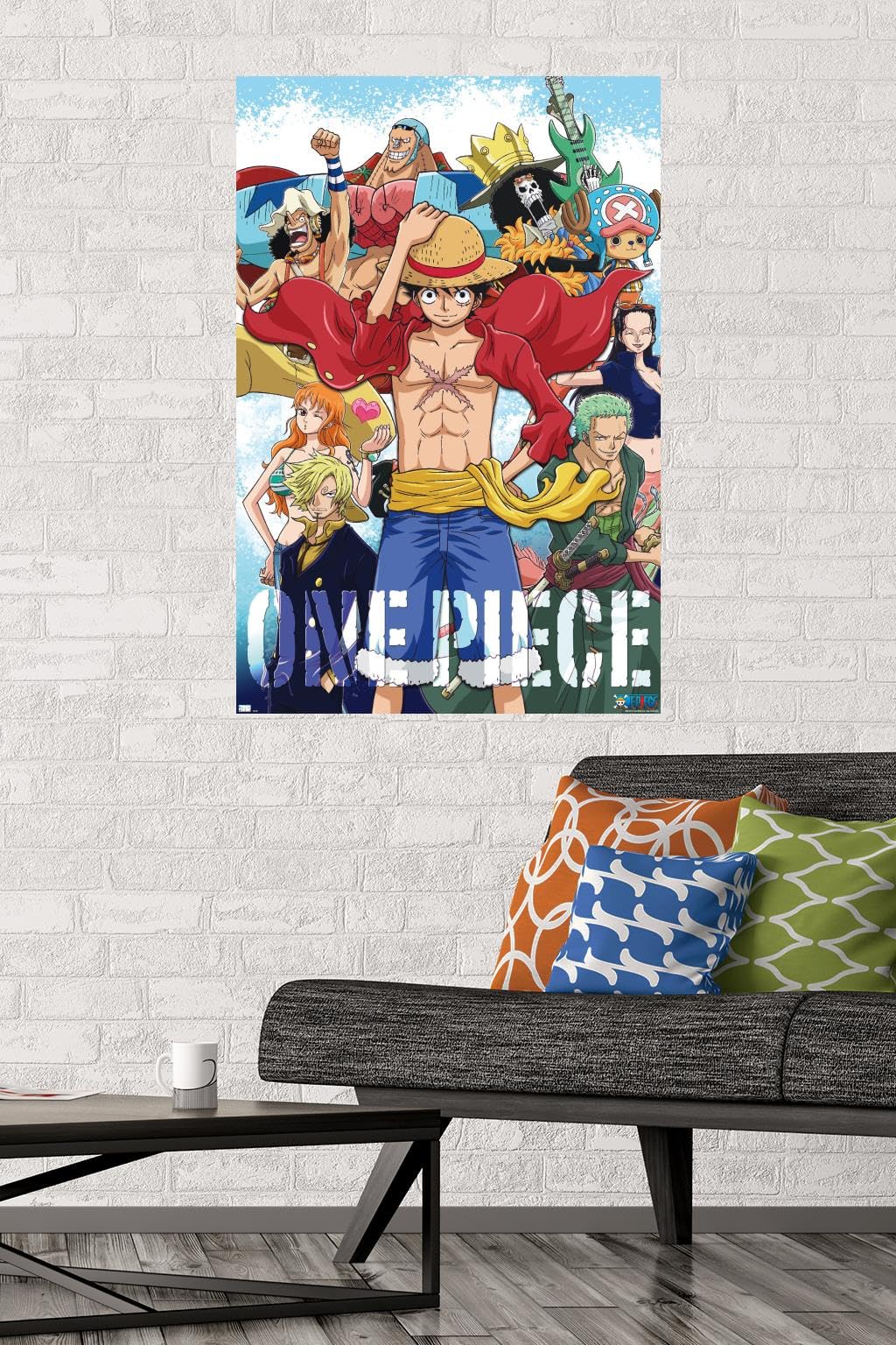 One Piece - Crew Wall Poster, 34L" x 22.4W", Unframed Version