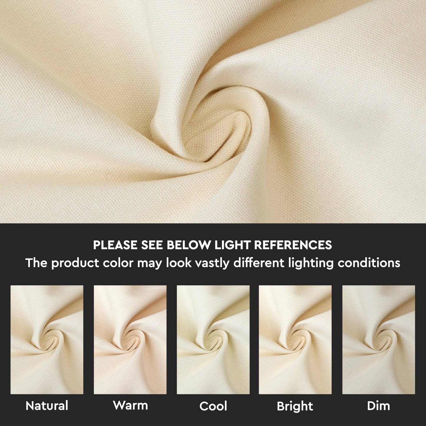 Encasa XO Throw Pillow Covers 18x18 in Set of 2 Natural | No Inserts | Cotton Pillow Covers for Living Room, Bed, Sofa, Couch | Decorative Cushion Covers with Improved Zipper