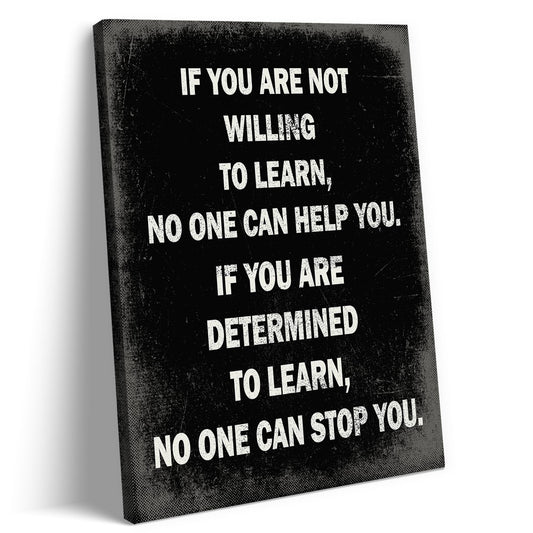 Inspirational Office Wall Art Classroom Motivational Wall Decor Positive Quotes Posters Prints Encouragement Affirmation Paintings Sayings for Entrepreneur Pictures Ready To Hang 12x16in