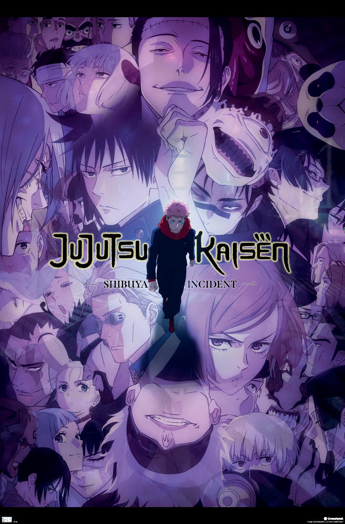 Jujutsu Kaisen: Season 2 - Shibuya Incident Key Art Wall Poster, 34L" x 22.4W", Unframed Version
