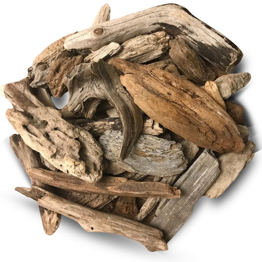 Ponderosa Farm & Outdoor Driftwood for Crafts and Decor, Wedding Centerpiece, Vase Filler, Table Decoration, Beach Cottage, Boho, Rustic, Made in The USA, 12 Oz, 1 to 7 Inches Long, Custom by Request