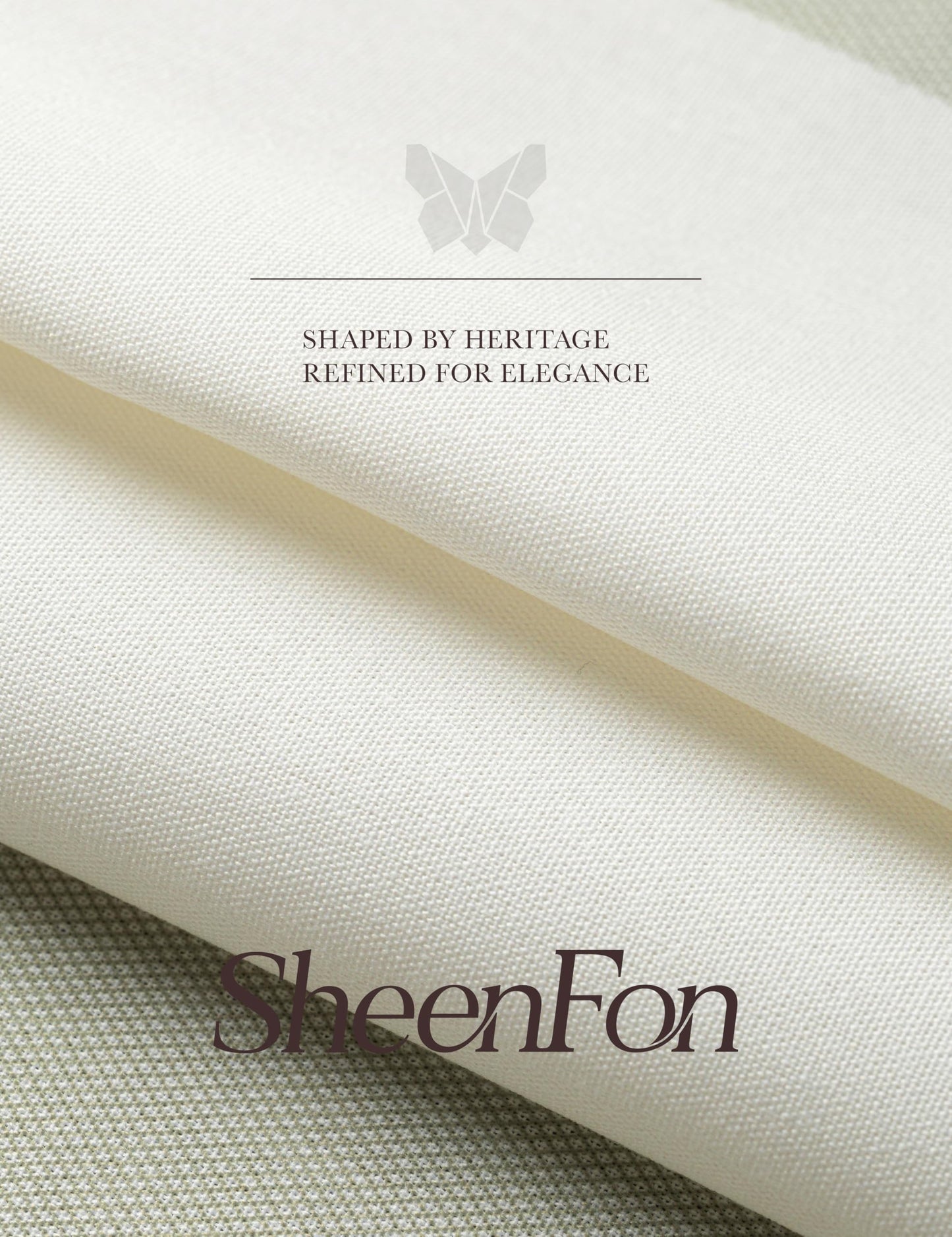 Sheenfon 100% Polyester Cloth Napkins – Durable Patterned Napkins for Restaurants, Events & Everyday Use, 20"x20", Cloud Gray Check Print, Set of 12