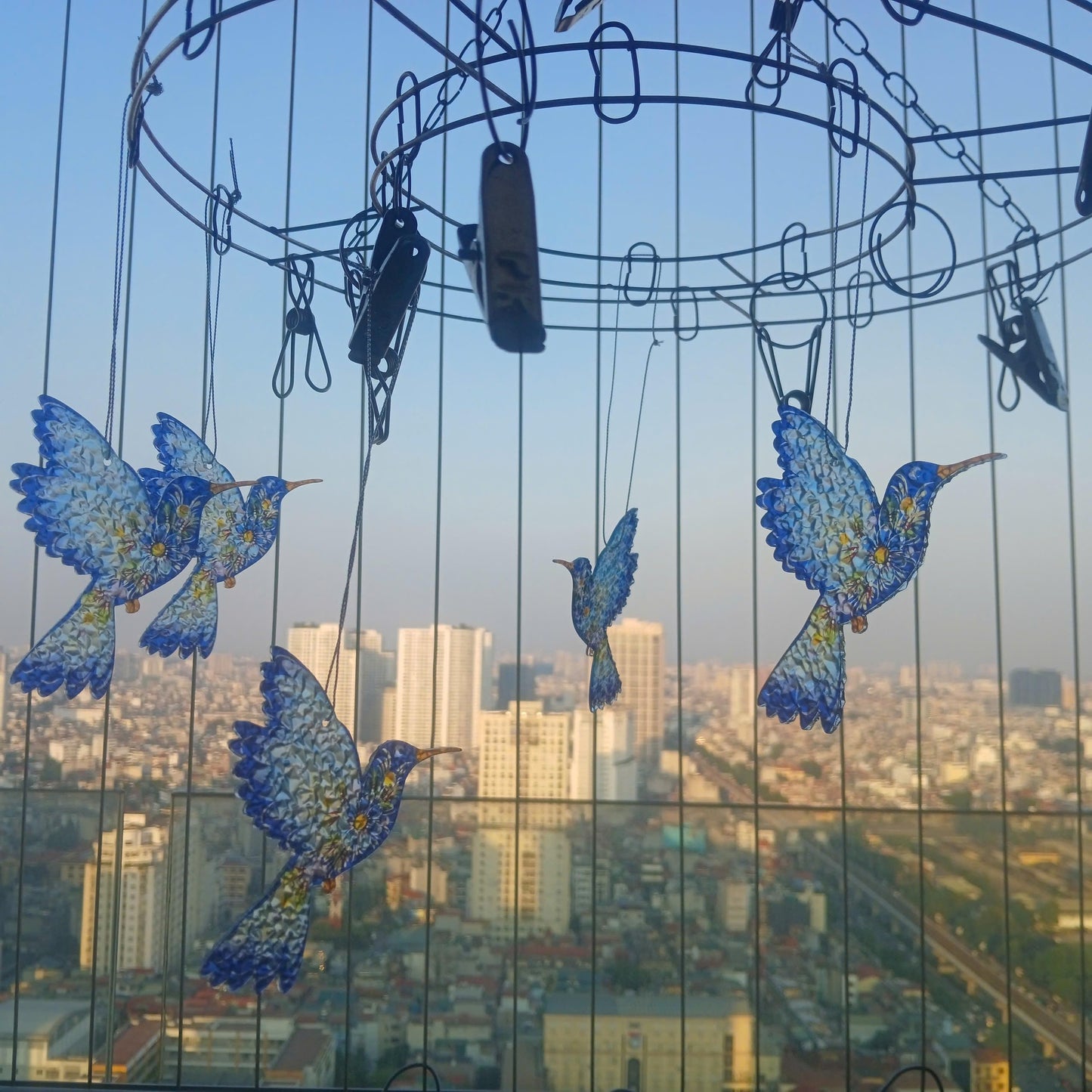 Hummingbird Gifts for Women – Hummingbird Suncatcher for Window – Acrylic Suncatcher Birds Decor – Gifts for Girls, Friends - Humming Bird Gifts Ideas - Valentines Tree Ornaments