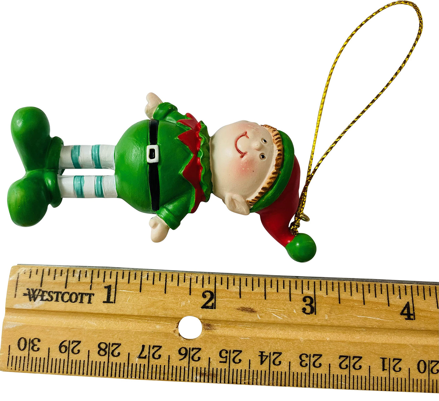 Elf Ornament Legend Set Find Your Hidden Elves Christmas Tree Decoration with Story Card Boxed Keepsake