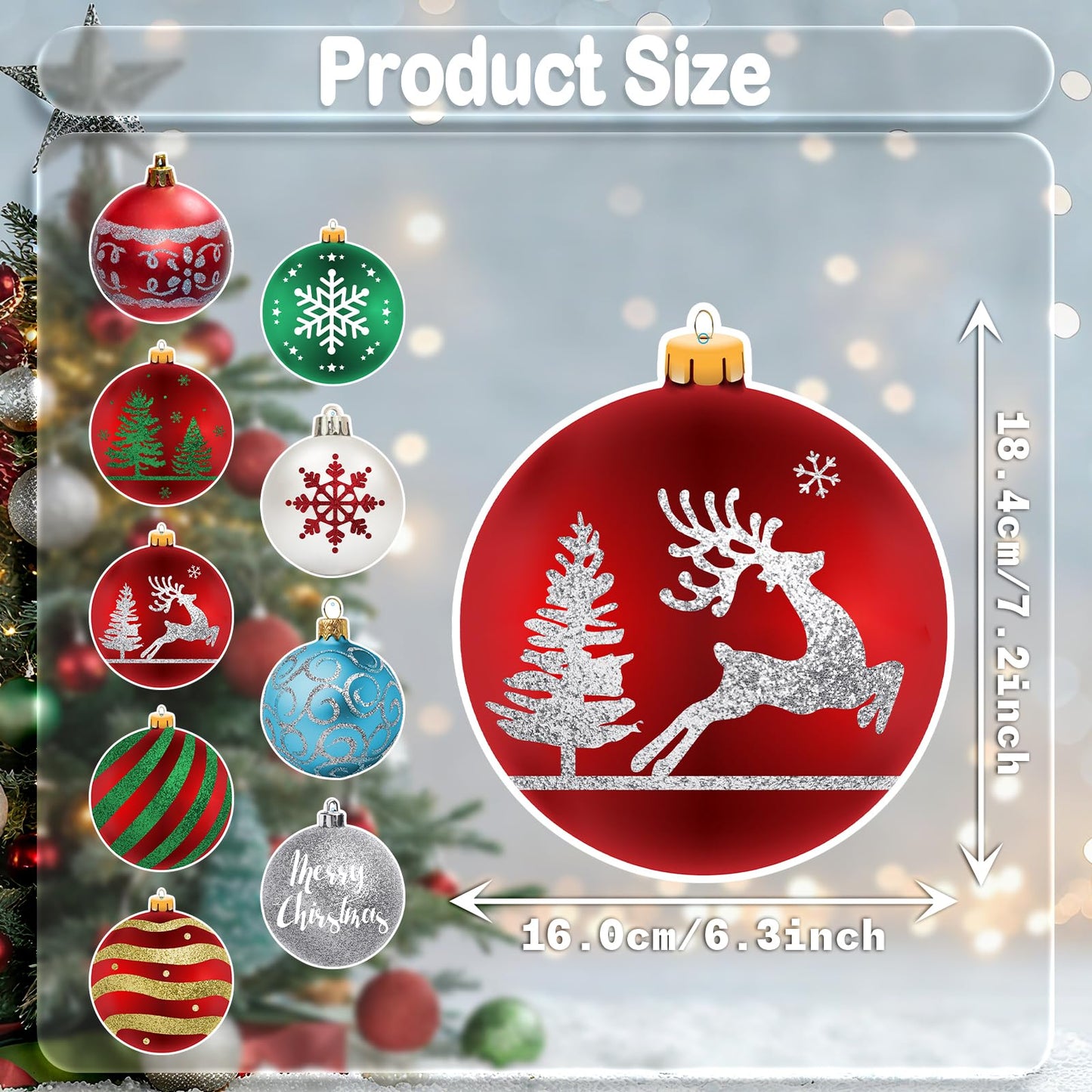 Christmas Hanging Swirl Decorations - 30 Pcs Christmas Ball Hanging Foil Swirl Xmas Tree Snowflake Elk Ceiling Decor for Xmas Holiday Party Supplies