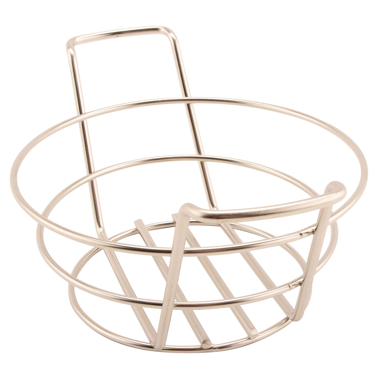 7" Stainless Steel Round Basket with Handles, Clipper Mill by GET 4-22784 (Qty,1)