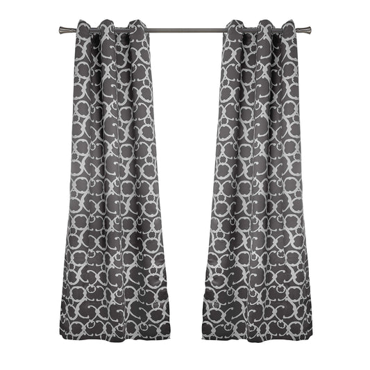 Harris Geometric Window Curtain Set