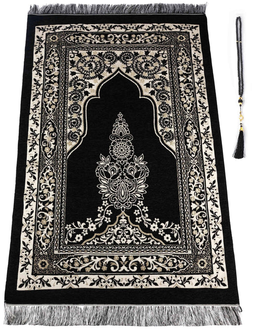 OLEEK Muslim Prayer Rug - Islamic Prayer mat - Prayer matt Islam - eid Gifts - eid Decorations for Home 2026 - Praying mat - Muslim Gifts - Islam Men - Islamic Prayer Rugs - سجادة صلاة