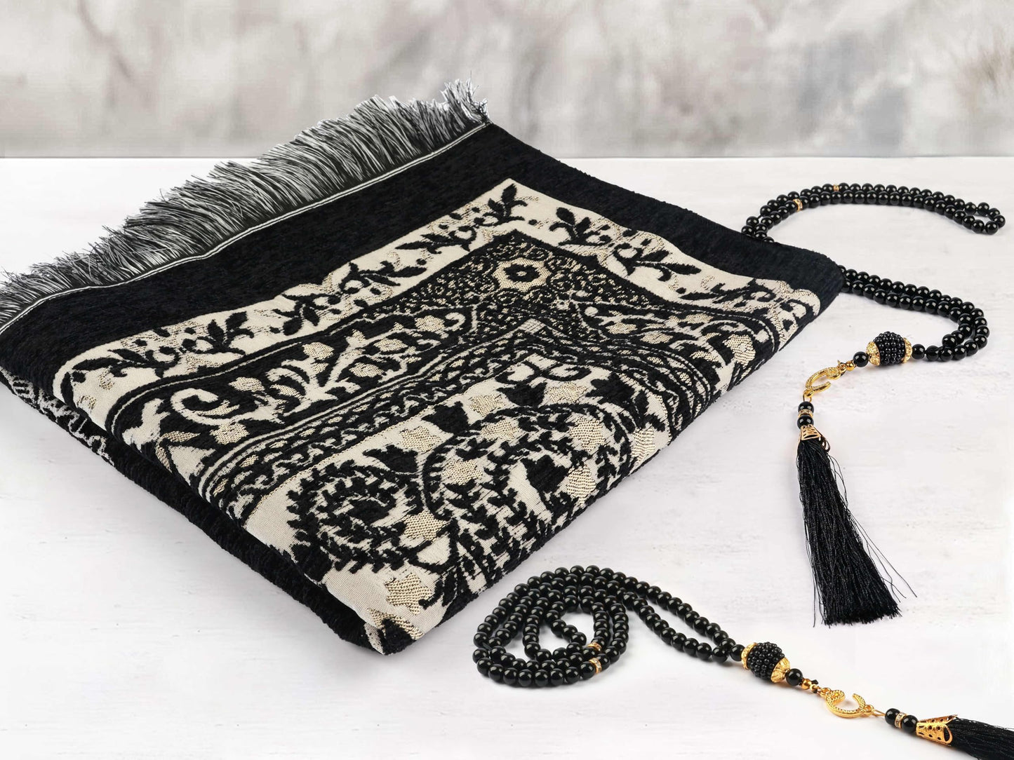 OLEEK Muslim Prayer Rug - Islamic Prayer mat - Prayer matt Islam - eid Gifts - eid Decorations for Home 2026 - Praying mat - Muslim Gifts - Islam Men - Islamic Prayer Rugs - سجادة صلاة