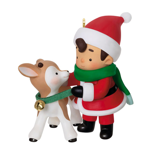 Hallmark Keepsake Christmas Ornament, Young Santa, Santa Collectors Gifts